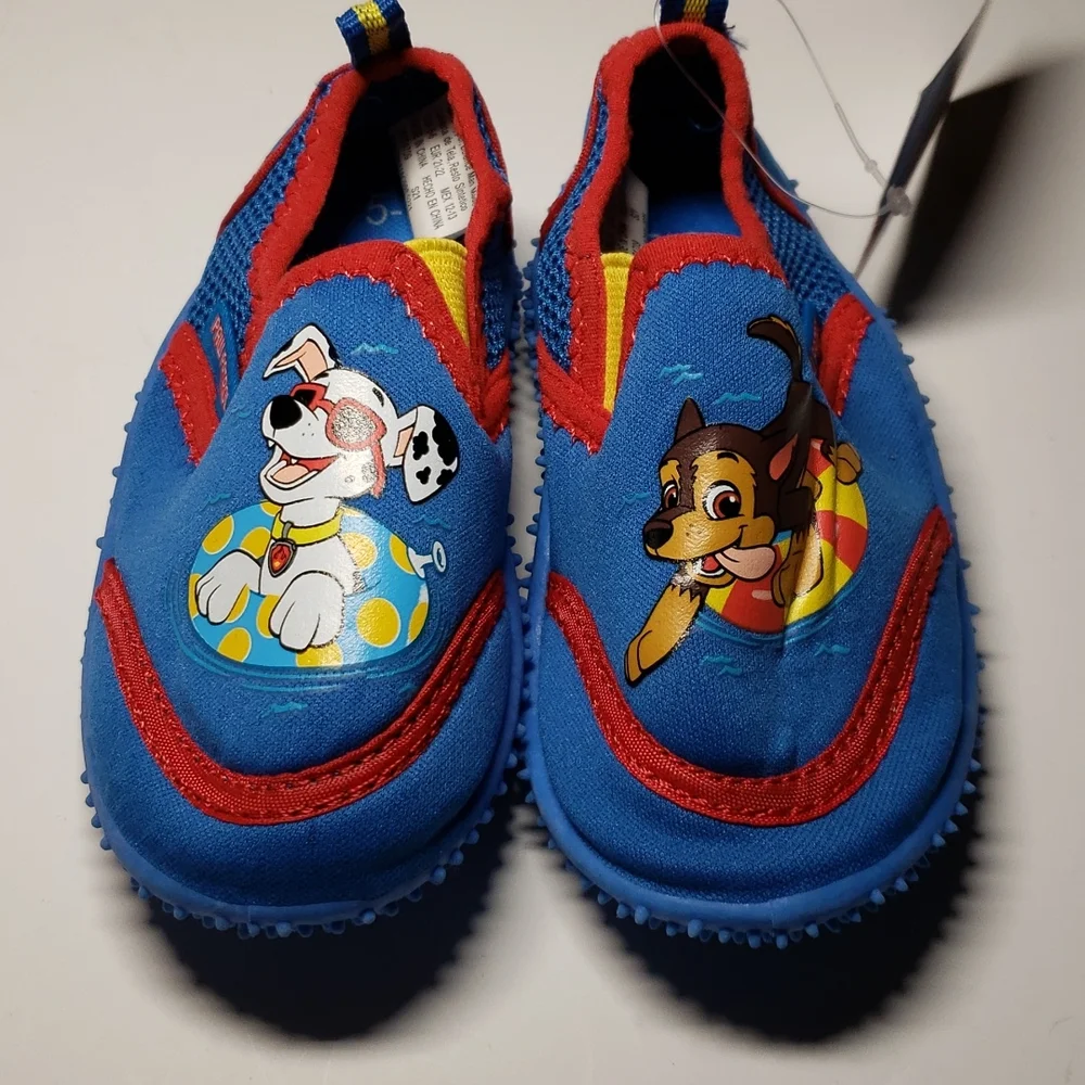 Paw patrol toddler boys beach water shoes